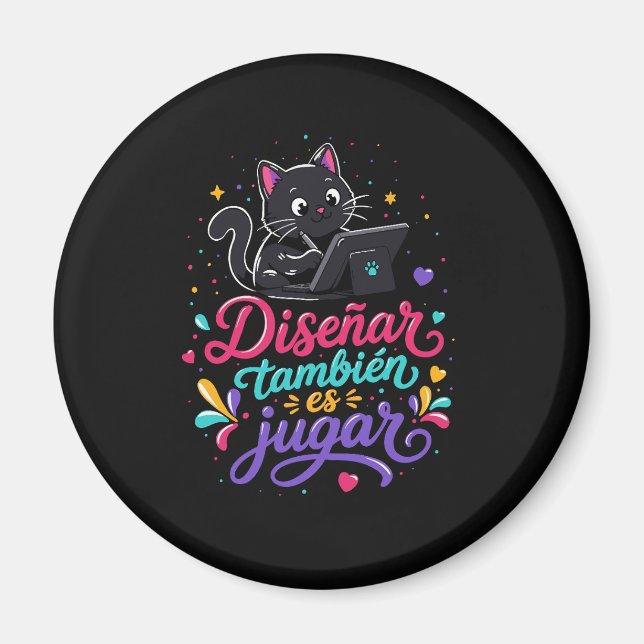 Designing is also playing magnet (Front)