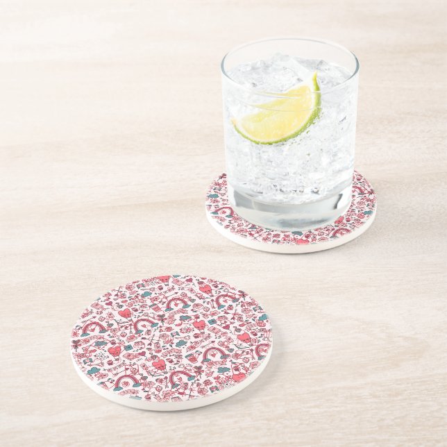 Designing with Heart: Crafting Valentine's Day  Coaster (Side)