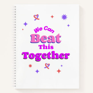 designs concerning defeating breast cancer notebook