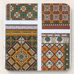 Designs for Majolica and Enamelled Tiles for Maw & Coaster