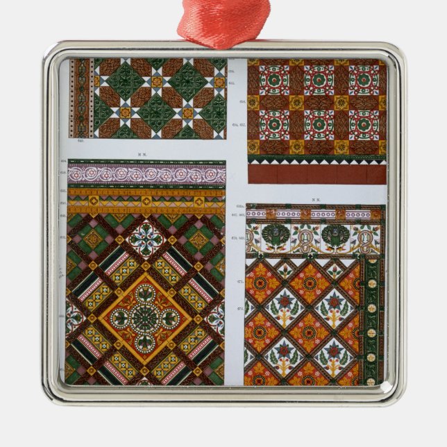 Designs for Majolica and Enamelled Tiles for Maw & Metal Ornament (Front)