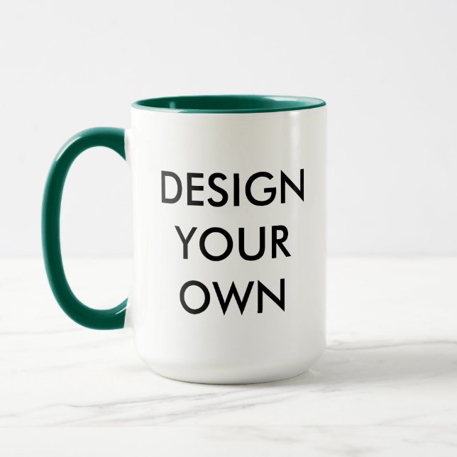 Desing Your Own Custom Personalised Combo Mug (Left)