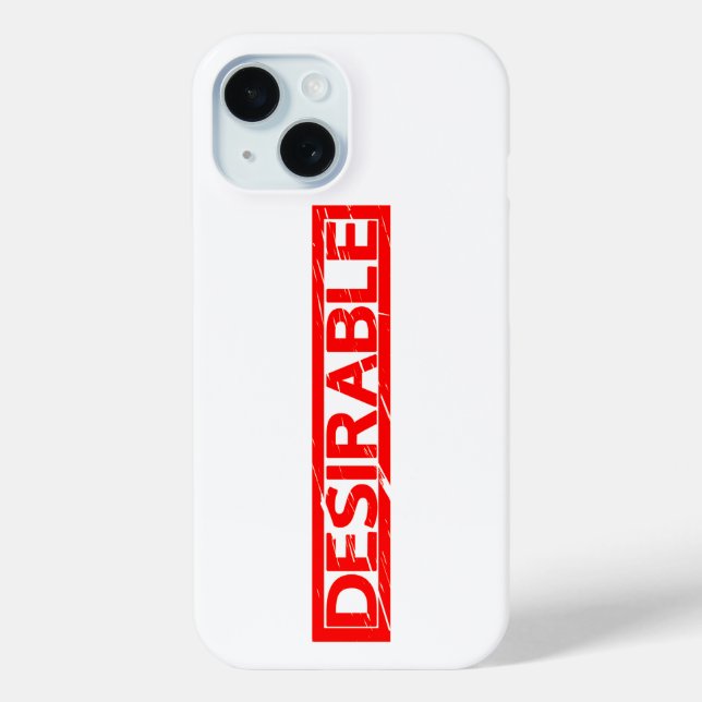 Desirable Stamp Case-Mate iPhone Case (Back)