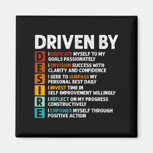 Desire Definition Motivational Quote Affirmations  Magnet