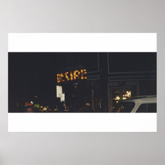 Desire me poster