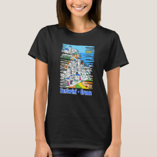 Desire Of Greece Souvenir Of A Trip To Santorini T-Shirt