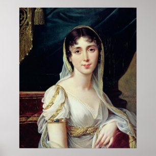 Desiree Clary Queen of Sweden, 1807 Poster