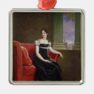 Desiree Clary Queen of Sweden Metal Tree Decoration