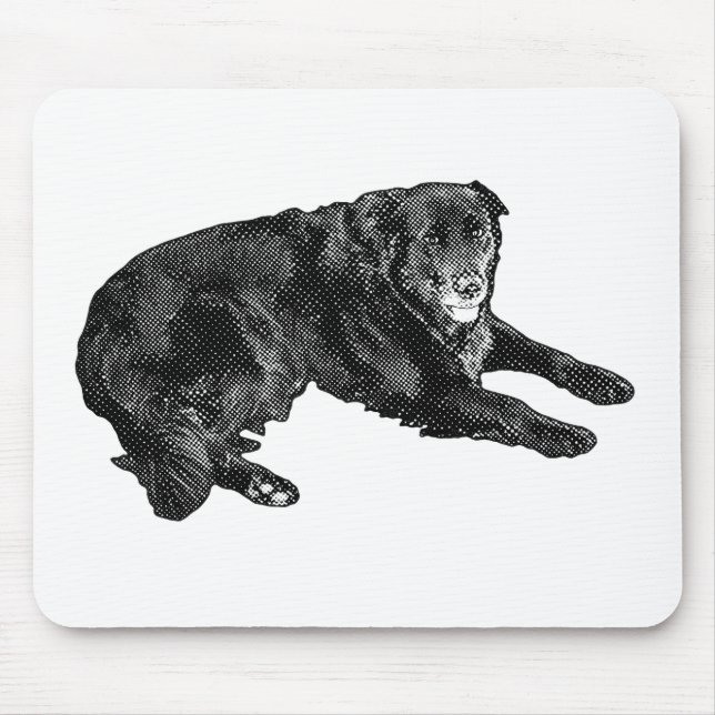 Desk Buddy and Smiling Muse Mouse Pad (Front)