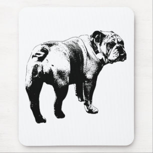 Desk Bulldog, Anchored Focus Mouse Pad
