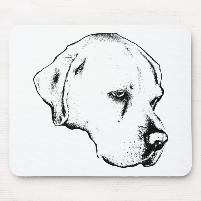 Desk clarity, lab gaze mouse pad (Front)
