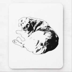 Desk Curl, Quiet Balance Mouse Pad