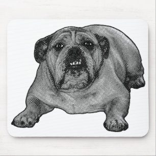 Desk dots, steady gaze mouse pad