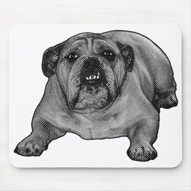 Desk dots, steady gaze mouse pad (Front)