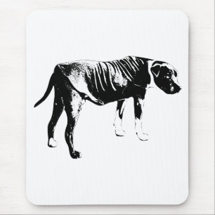 Desk Ink, Focused Calm Mouse Pad