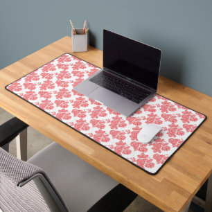 Desk Mat 31.5"x15.5" Floral Workspace Décor