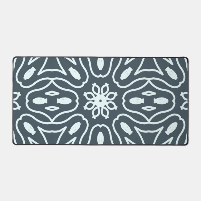 Desk Mat, A beautiful floral pattern design  Mat (Front)