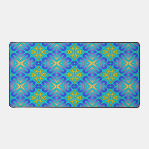 Desk Mat, A geometric pattern design Mat