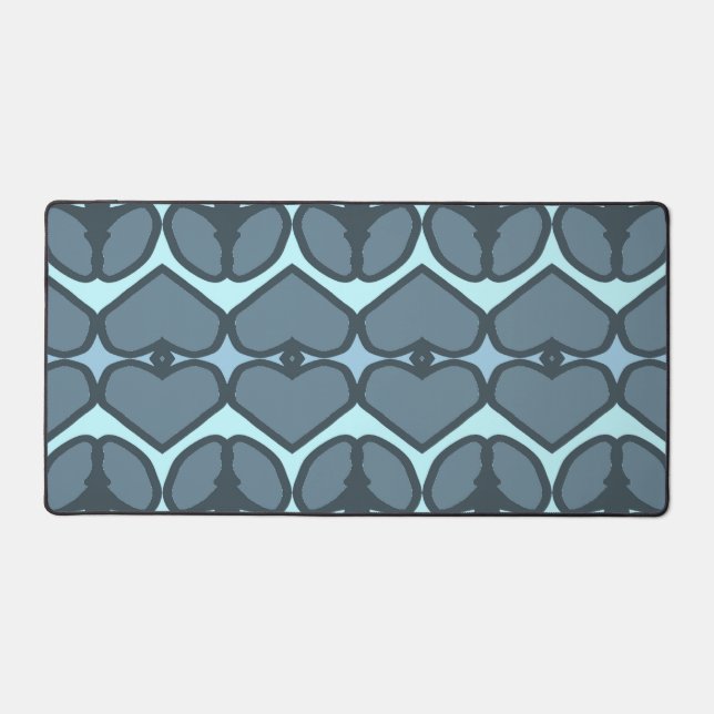 Desk Mat, a modern symmetrical creative design Mat (Front)