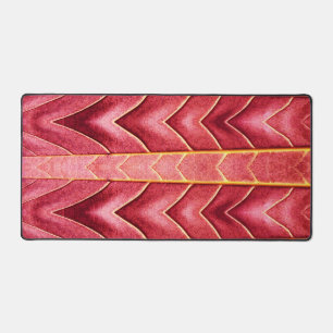 Desk Mat, An elegant red colour classic design  De Mat