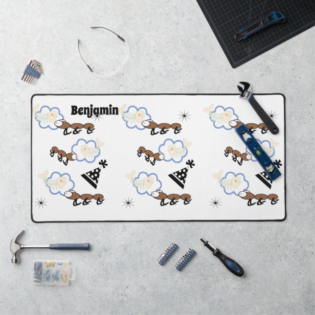 Desk Mat Ants Clouds  (Workstation)