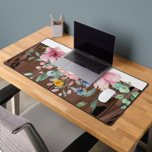 Desk Mat Floral Nature Flowers 