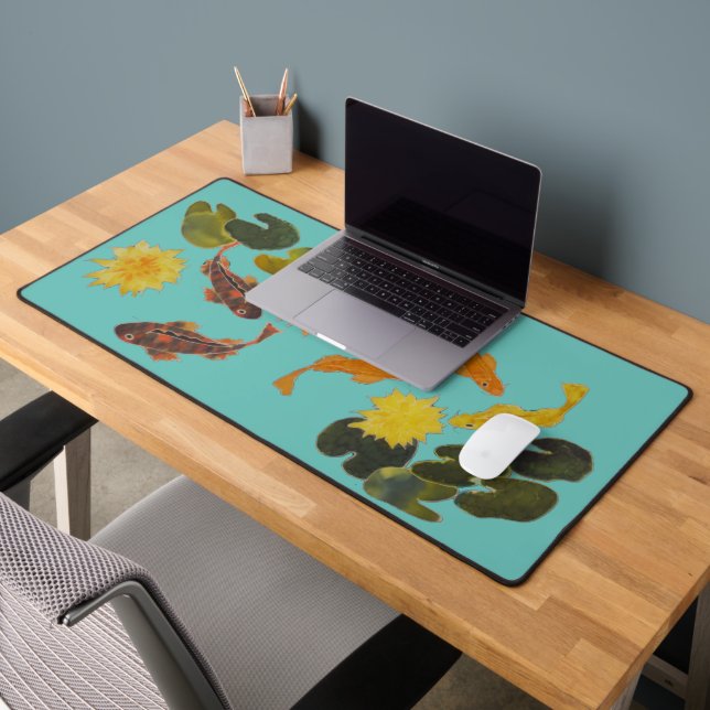 Desk Mat - Koi Pond (Office 2)