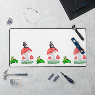 Desk Mat Mouse Mice Frog Cheese 