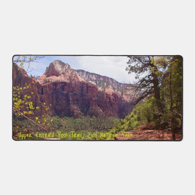 Desk Mat Upper Emerald Pool Trail (Front)