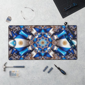 Desk Mat with Colours of Argentina