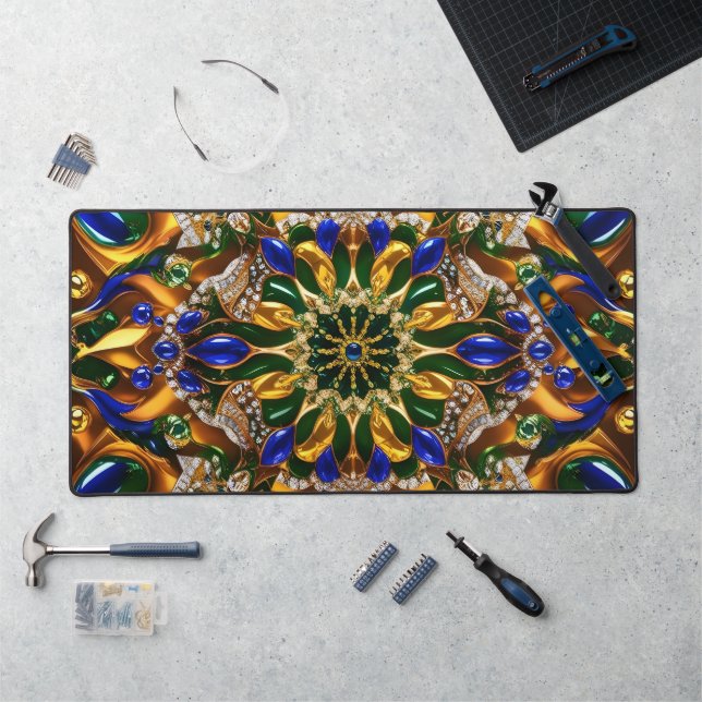 Desk Mat with Colours of Brazil (Workstation)
