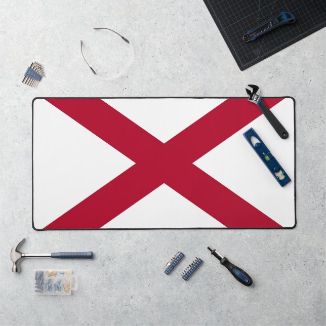 Desk Mat with flag of Alabama, USA (Workstation)