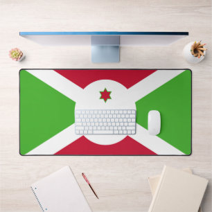 Desk Mat with flag of Burundi