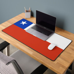 Desk Mat with flag of Chile