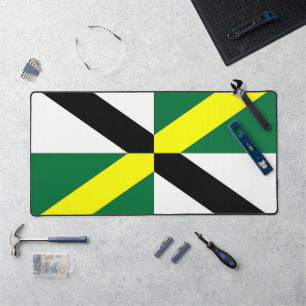 Desk Mat with flag of Monterey, USA