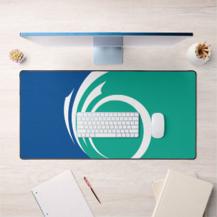 Desk Mat with flag of Ottawa, Canada