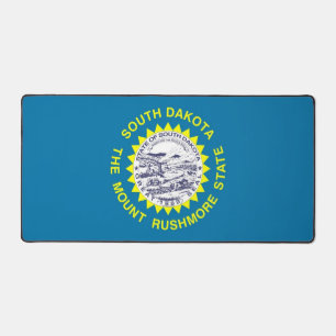 Desk Mat with flag of South Dakota, USA