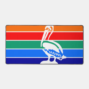 Desk Mat with flag of St. Petersburg