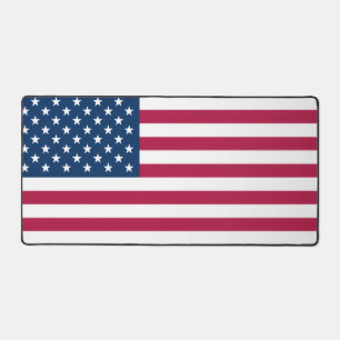 Desk Mat with flag of USA