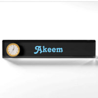 Desk Name Plate Akeem