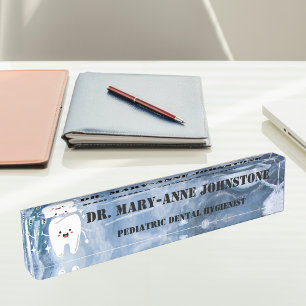 Desk Name Plate for Dental Professionals