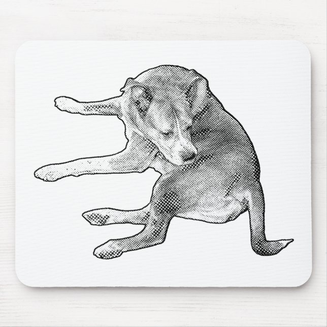 Desk Pup Lightness Mouse Pad (Front)