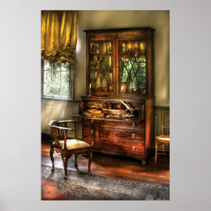 Desk - The Study Poster