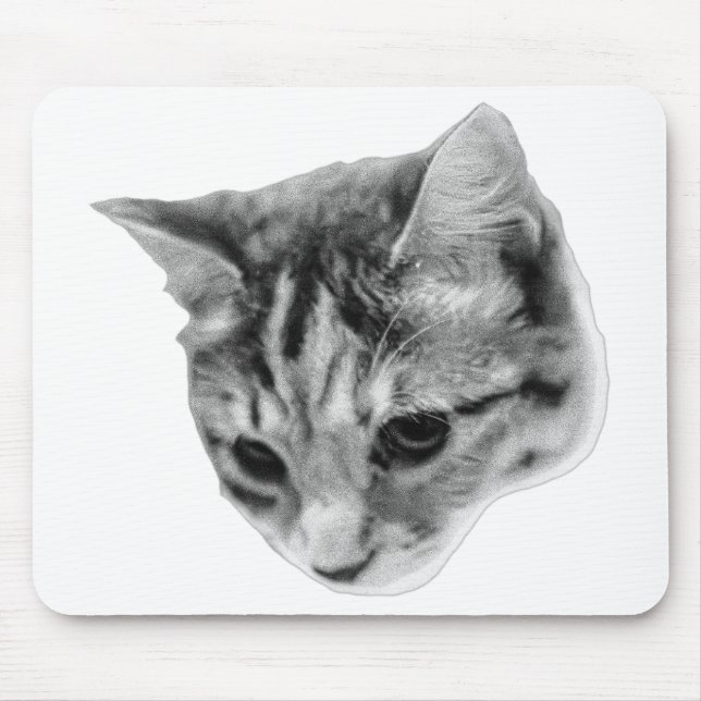 Desk Whisker Focus Mouse Pad (Front)