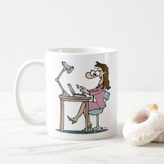 Desk Worker Coffee Mug