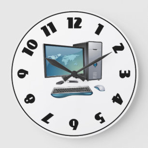 Desktop Computer Clock