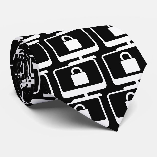 Desktop Locks Icon Tie (Rolled)