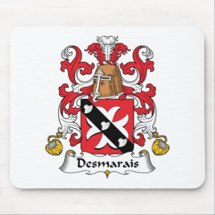 Desmarais Family Crest Mouse Pad