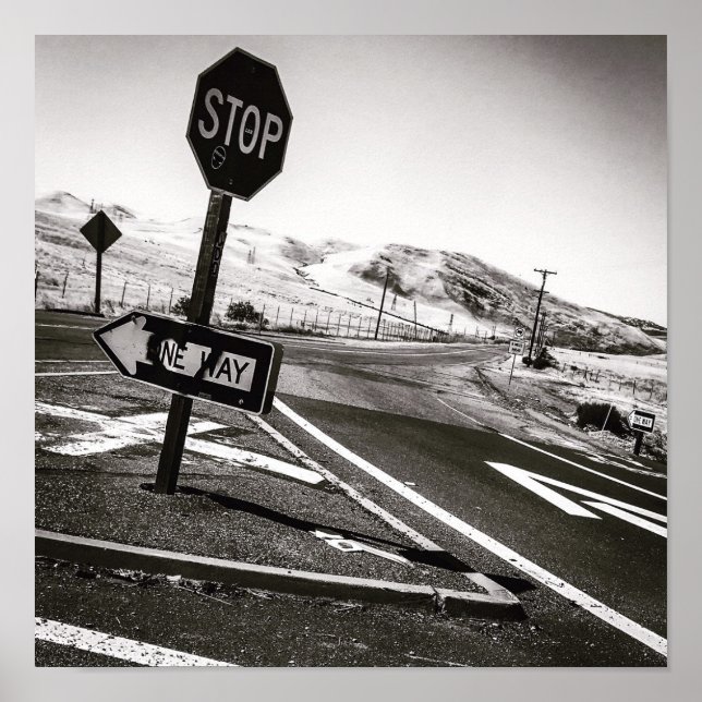 Desolate Highway Poster (Front)