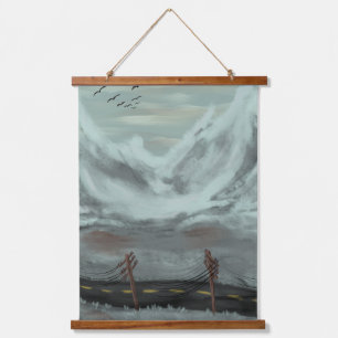 Desolate Road Hanging Tapestry